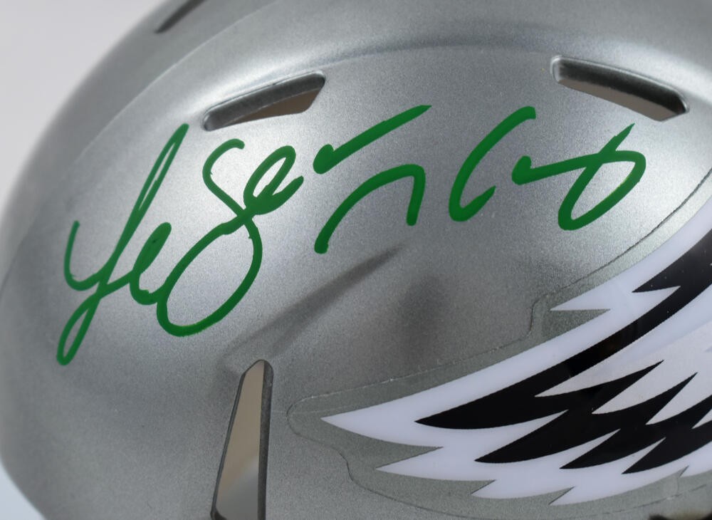 LeSean McCoy Signed Philadelphia Eagles Flash Speed Mini Helmet