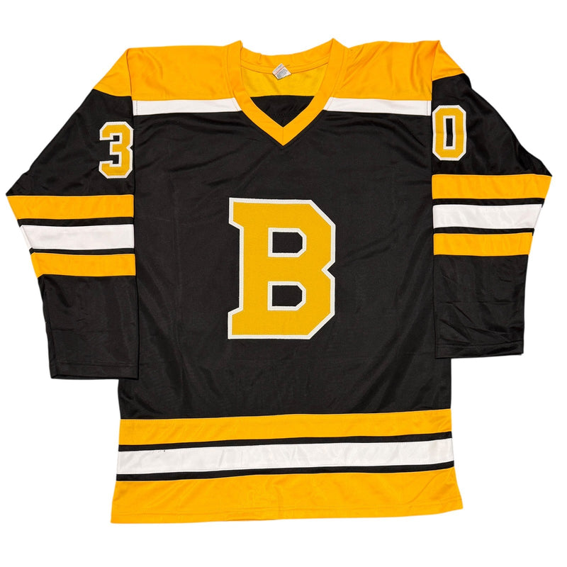 Tim Thomas Signed Boston Bruins Custom Jersey - 2009 & 2011 Vezina BAS