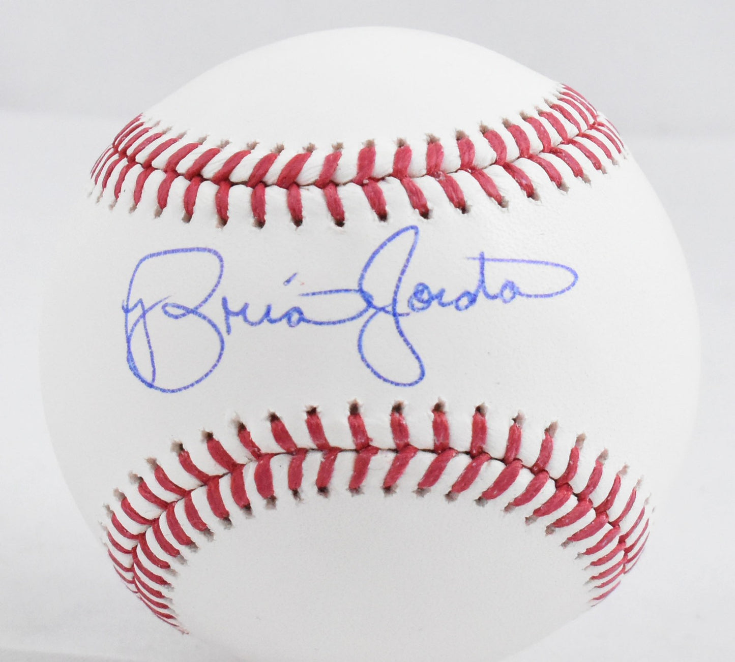 Brian Jordan Signed Rawlings Official Major League Baseball