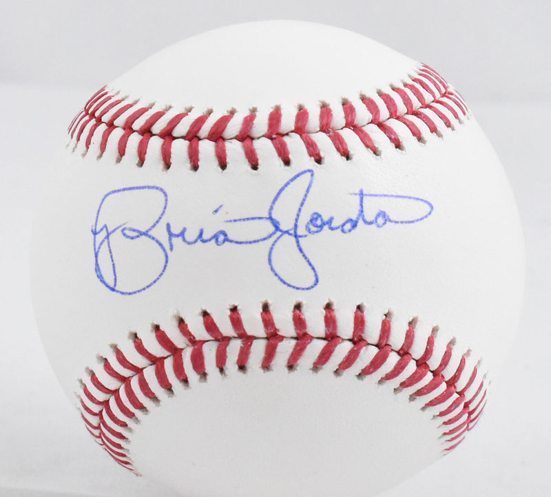 Brian Jordan Signed Rawlings Official Major League Baseball