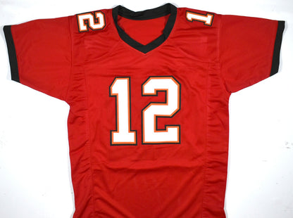 Trent Dilfer Autographed Red Custom Jersey