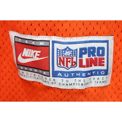John Elway Autographed Denver Broncos Wilson Orange Jersey