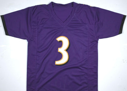 Odell Beckham Jr. Autographed Baltimore Ravens Style Purple Jersey