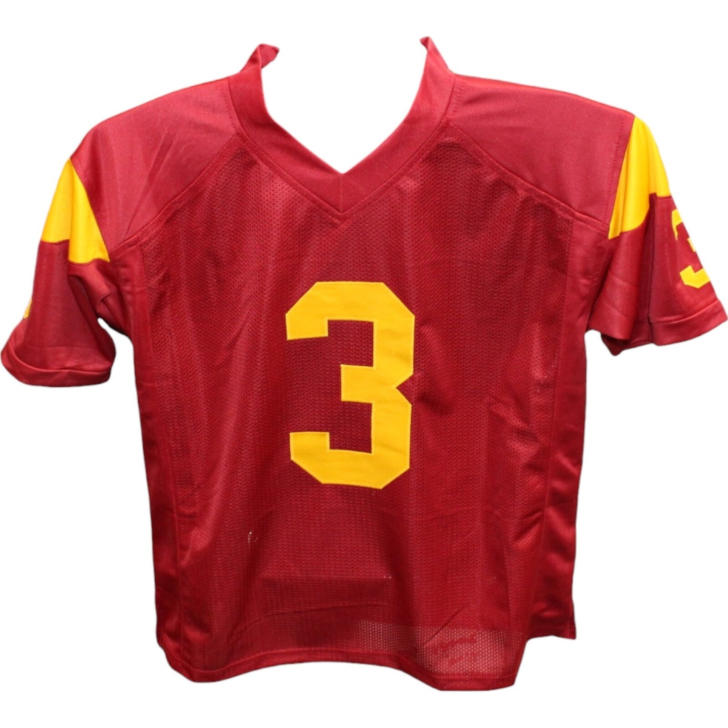 Jordan Addison Autographed USC Style Red Football Jersey