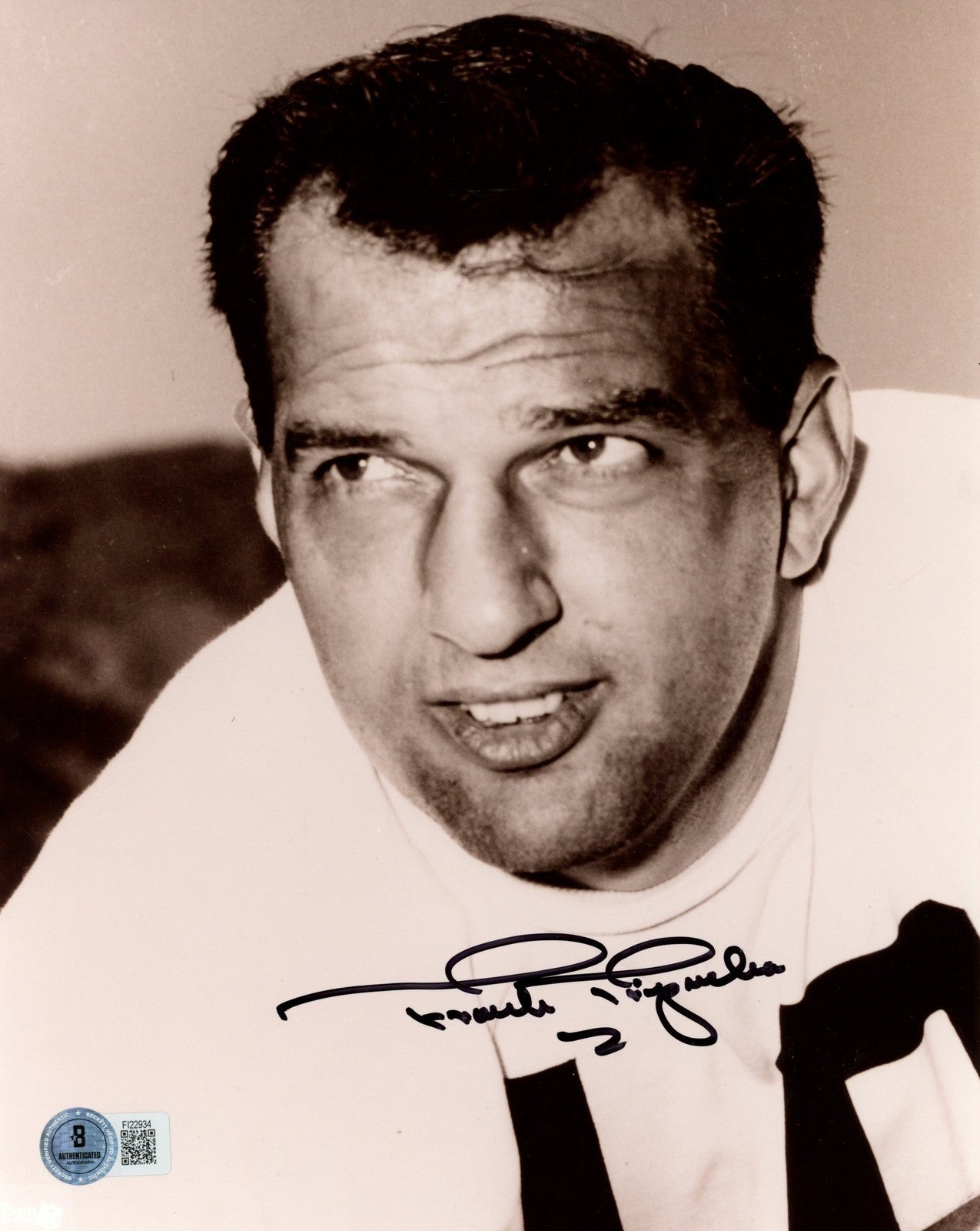 Frank Tripucka Autographed Denver Broncos 8x10 Photo