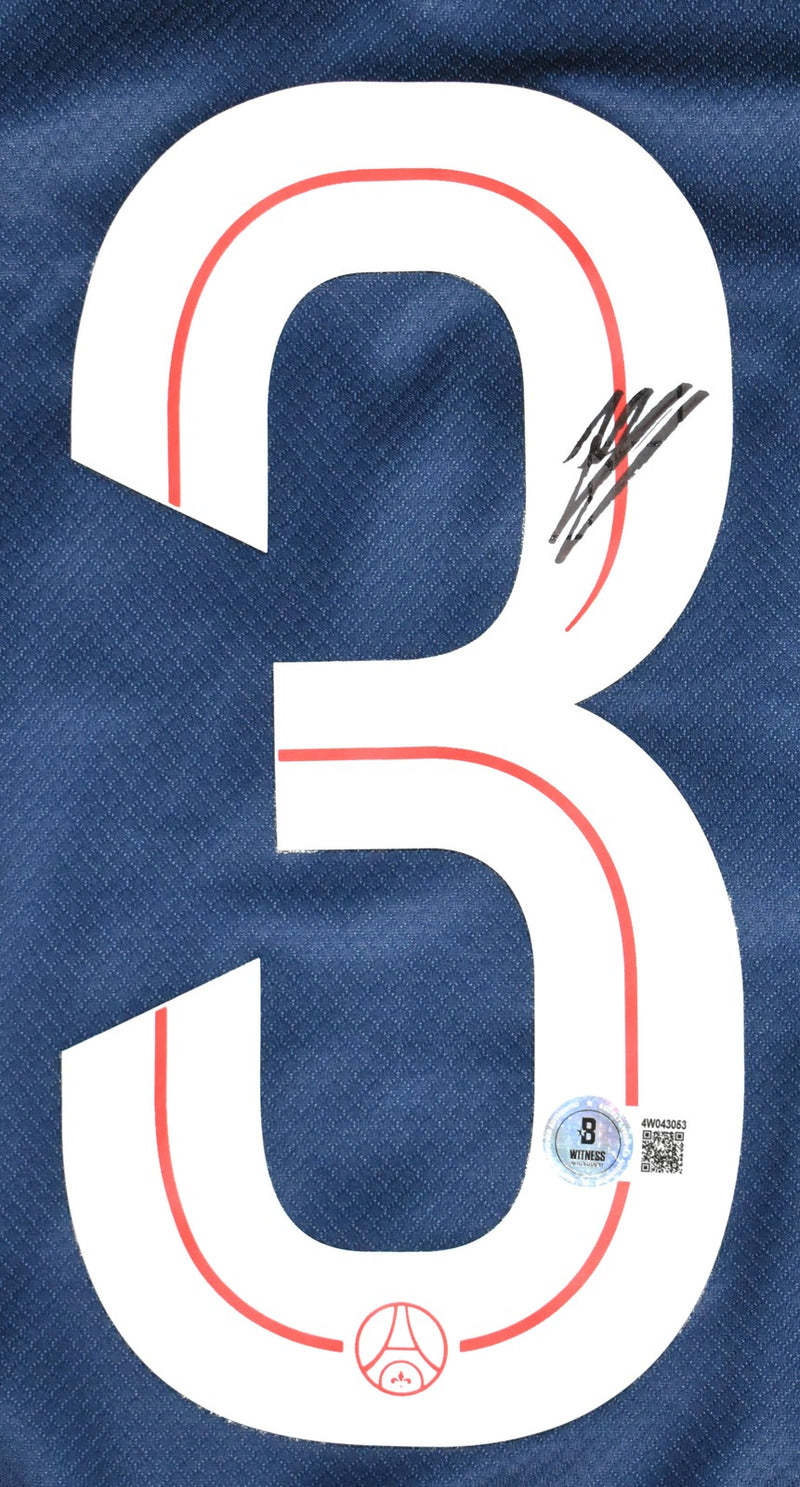 Warren Zaire-Emery Autographed Paris Saint-Germain Home Jersey