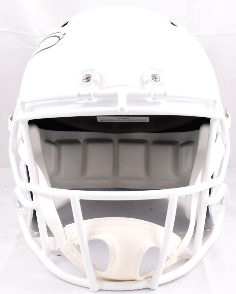 Trevon Diggs & Stefon Diggs Autographed Full Size Speed Helmet - Black