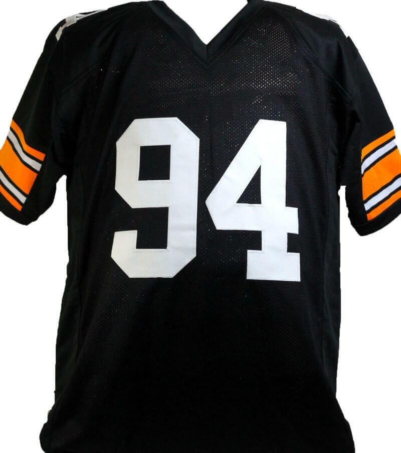 AJ Epenesa Autographed Iowa Hawkeyes Custom Black Jersey