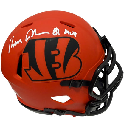 Ken Anderson Signed Cincinnati Bengals Rave Mini Helmet (81 MVP)