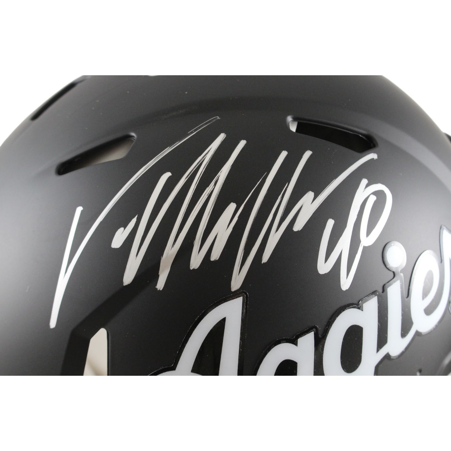 Von Miller Signed Texas A&M Aggies Full Size Authentic Script Helmet