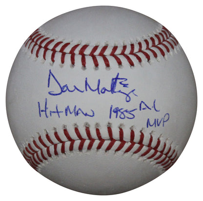 Don Mattingly Signed New York Yankees Official Major League Baseball