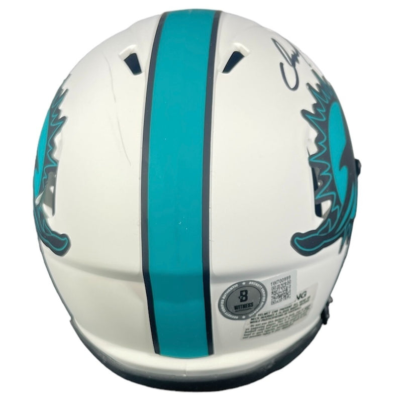 Dan Marino Miami Dolphins Signed Riddell Lunar Eclipse Mini Helmet