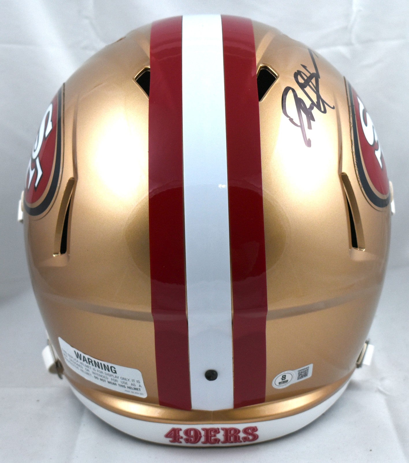 Deion Sanders Autographed San Francisco 49ers Full Size Speed Helmet