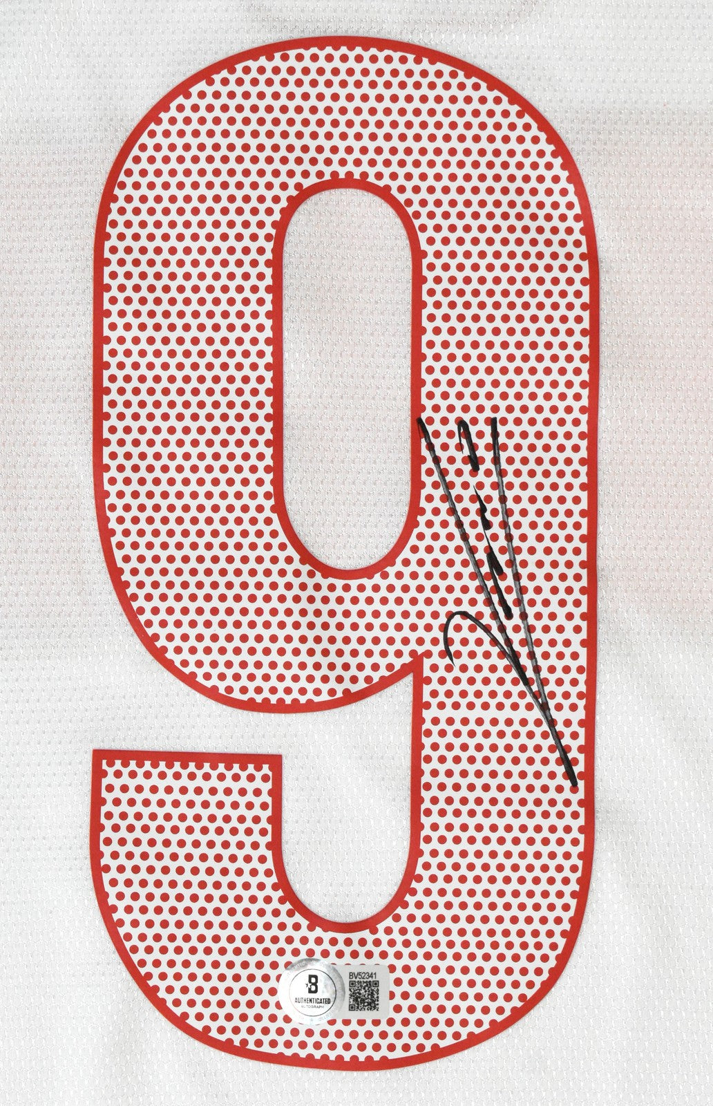 Robert Lewandowski Autographed Poland National Team Home Jersey