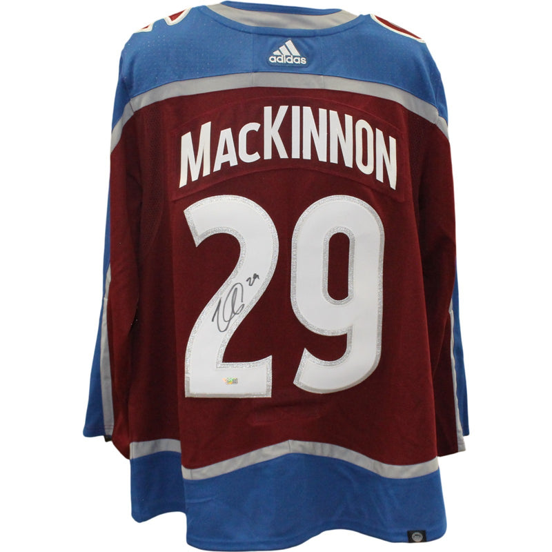 Nathan MacKinnon Autographed Colorado Avalanche Adidas Jersey