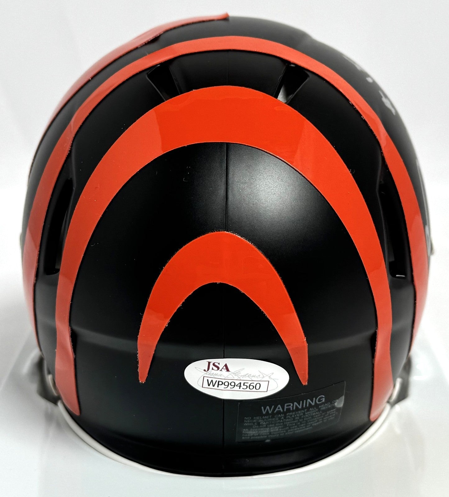 AJ Green Signed Cincinnati Bengals Blaze Speed Mini Helmet