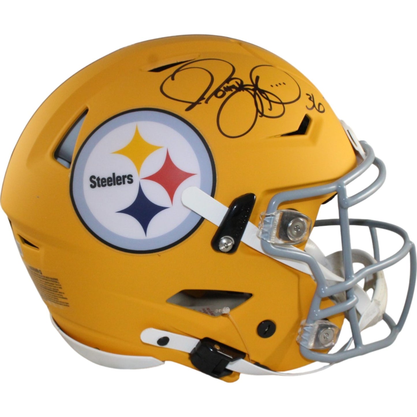 Jerome Bettis Autographed Pittsburgh Steelers Authentic SpeedFlex Alt Helmet
