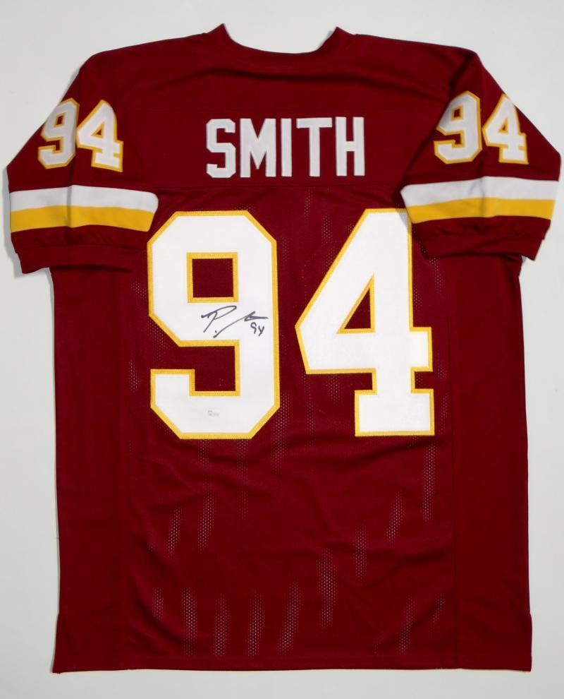 Preston Smith Autographed Maroon Custom Jersey