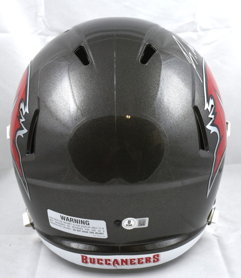 Rachaad White Autographed Tampa Bay Buccaneers Full Size Speed Helmet
