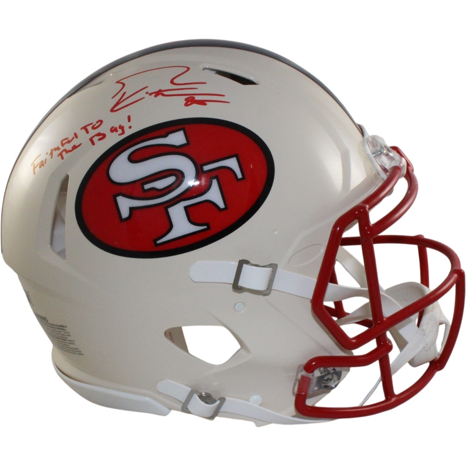 San Francisco 49ers Authenticated Signed Football Helmets