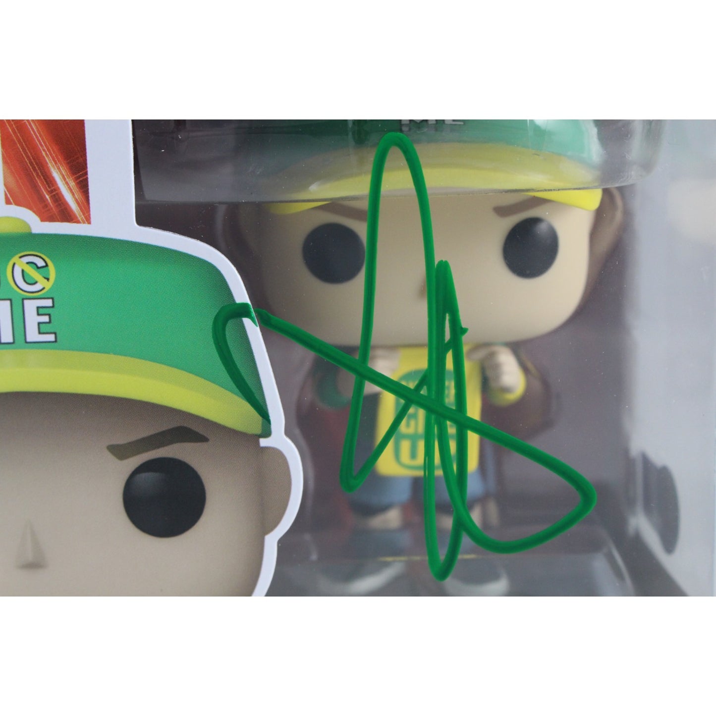 John Cena Autographed WWE Funko Pop! #136