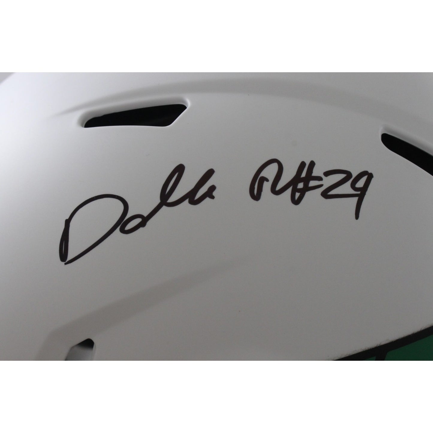 Darrelle Revis Signed New York Jets Authentic Lunar Helmet