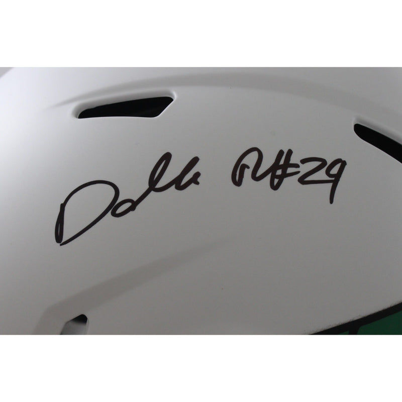 Darrelle Revis Signed New York Jets Authentic Lunar Helmet