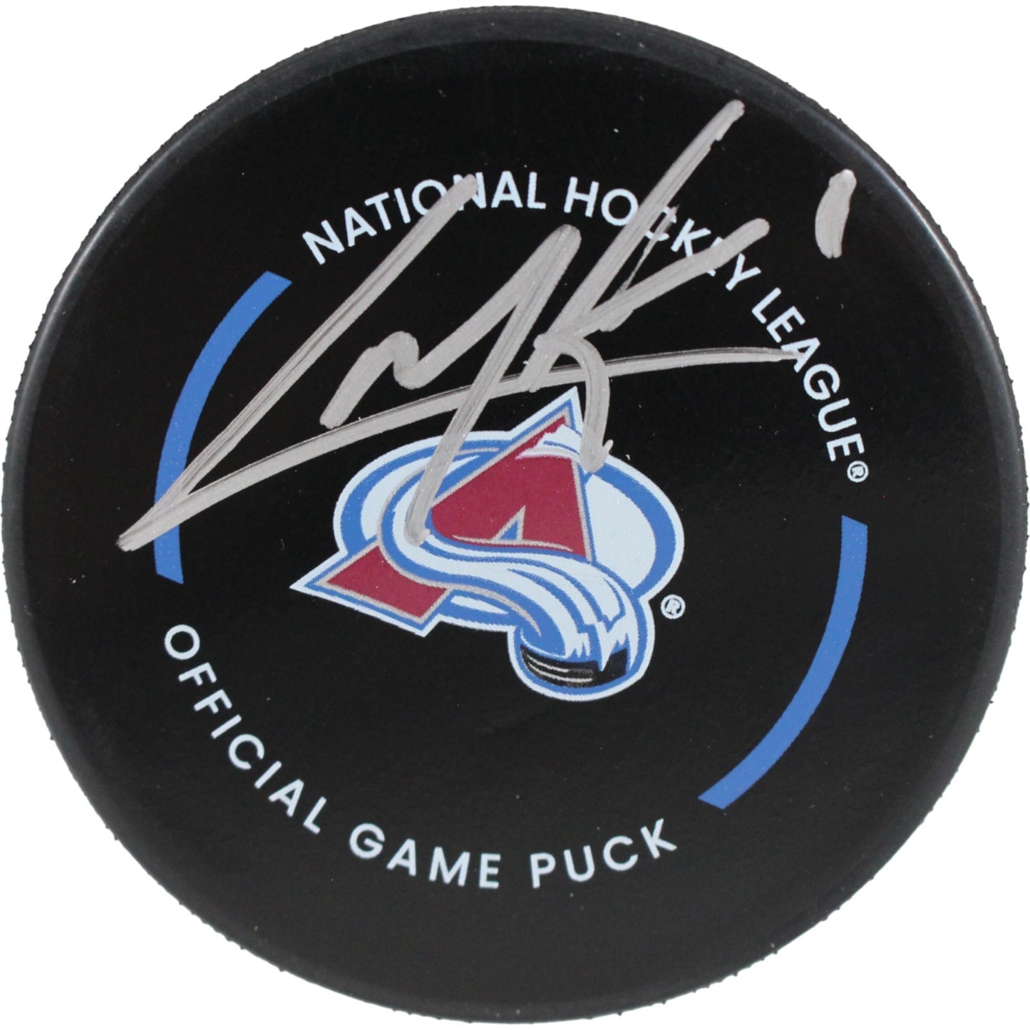 Cale Makar Autographed Colorado Avalanche Game Puck (Fanatics Authentic)