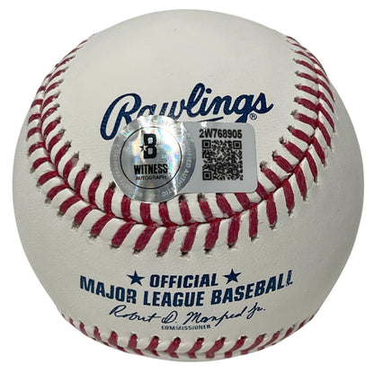 Geovany Soto Signed Official MLB Baseball (2008 NL ROY) Beckett