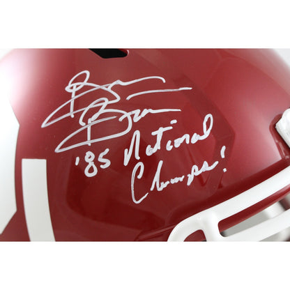 Brian Bosworth Signed Oklahoma Sooners Full Size Replica Helmet