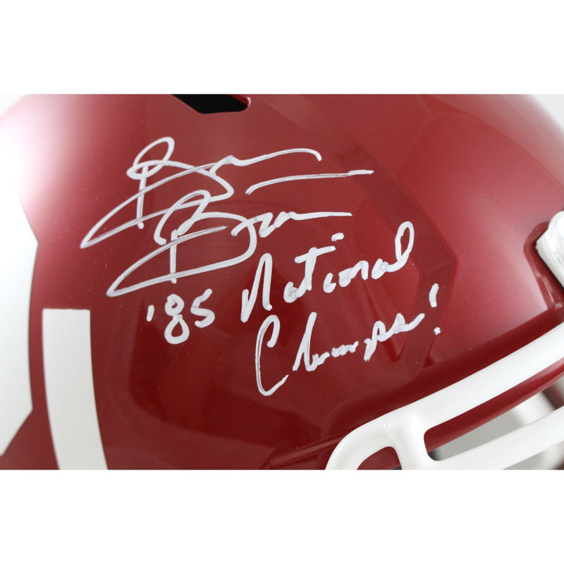 Brian Bosworth Signed Oklahoma Sooners Full Size Replica Helmet