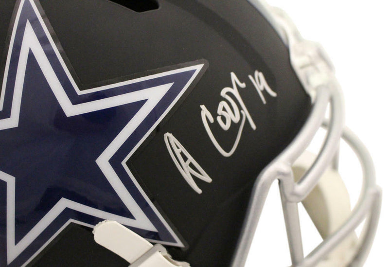 Amari Cooper Signed Dallas Cowboys Full Size Replica Helmet (JSA)