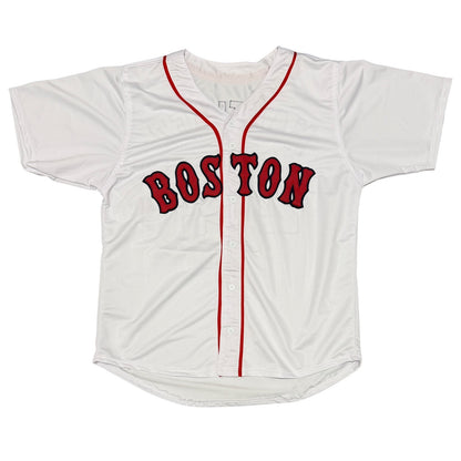 Pedro Martinez Autographed Boston Red Sox Custom White Jersey JSA