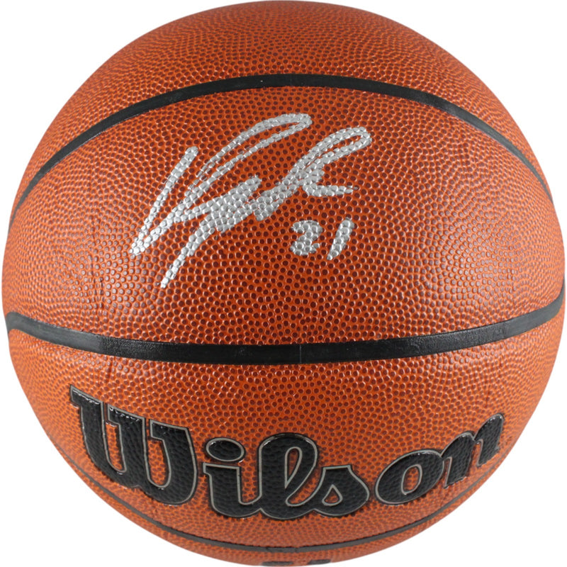 Dominique Wilkins Autographed Atlanta Hawks Wilson I/O Basketball