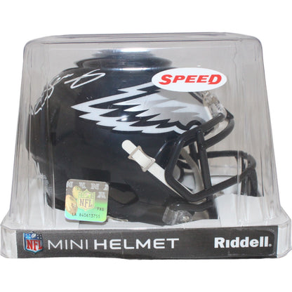 LeSean McCoy Signed Philadelphia Eagles 2022 Alternate Mini Helmet Beckett