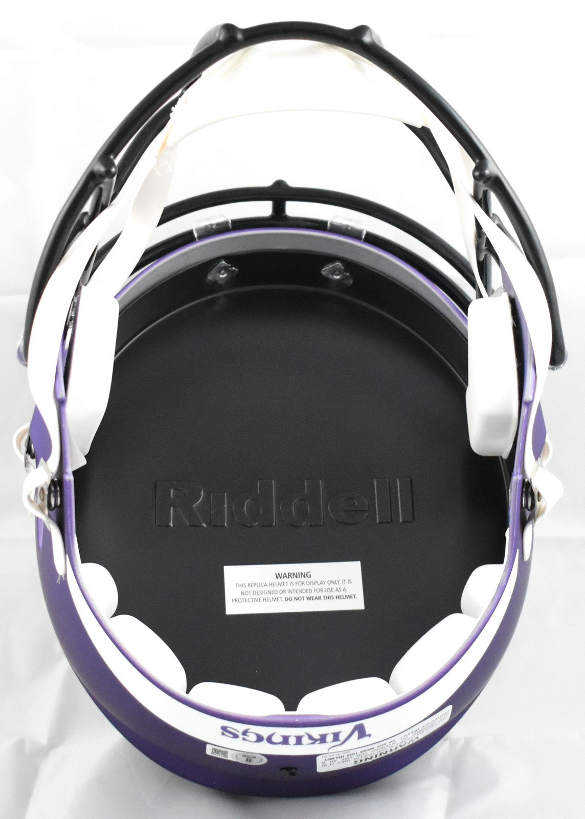 Randy Moss Signed Minnesota Vikings Full Size Speed Helmet - Yellow