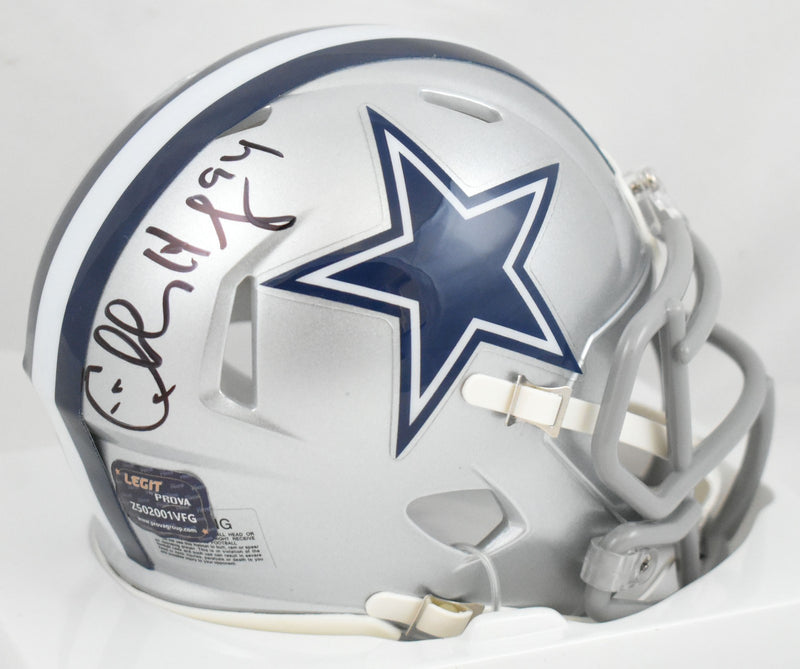 Charles Haley Signed Dallas Cowboys Speed Mini Helmet