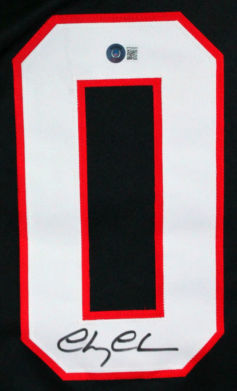 Chevy Chase Signed Clark Griswold Black Hockey Style Jersey
