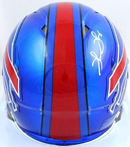 Thurman Thomas Signed Buffalo Bills Flash Speed Mini Helmet