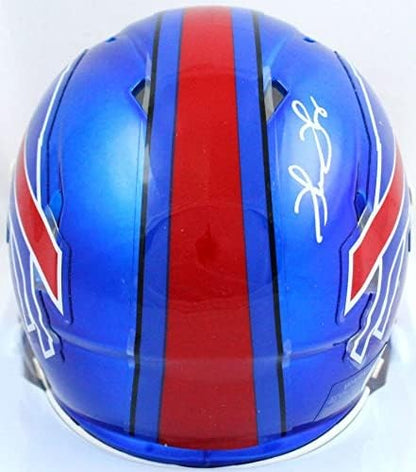 Thurman Thomas Signed Buffalo Bills Flash Speed Mini Helmet
