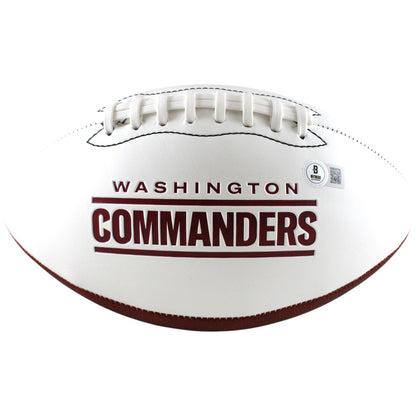 Frankie Luvu Autographed Washington Commanders Logo Football