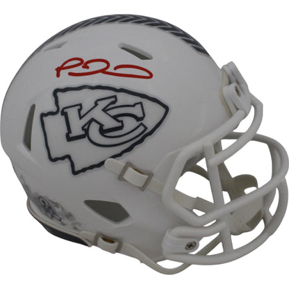 Patrick Mahomes Signed Kansas City Chiefs 2024 Salute to Service Mini Helmet
