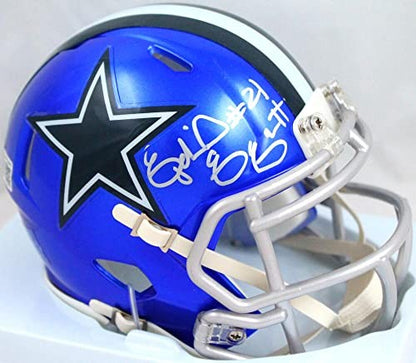 Ezekiel Elliott Autographed Dallas Cowboys Flash Speed Mini Helmet