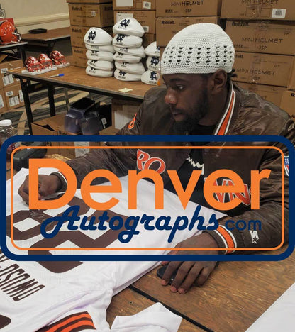 Jeremiah Owusu-Koramoah Autographed Cleveland Browns White Jersey BAS