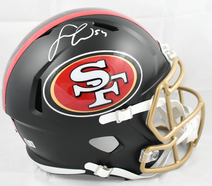 Fred Warner Signed San Francisco 49ers Rivalries Speed Full Size Helmet