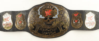 Stone Cold Steve Austin Autographed Silver Championship Belt
