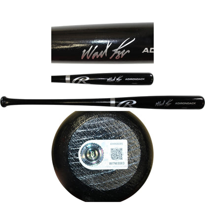 Wade Boggs Autographed Boston Red Sox Black Baseball Bat