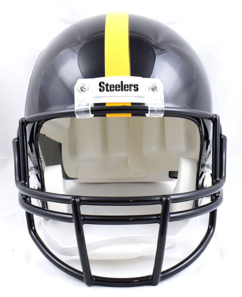 Joe Greene Signed Pittsburgh Steelers Full Size Helmet (HOF)