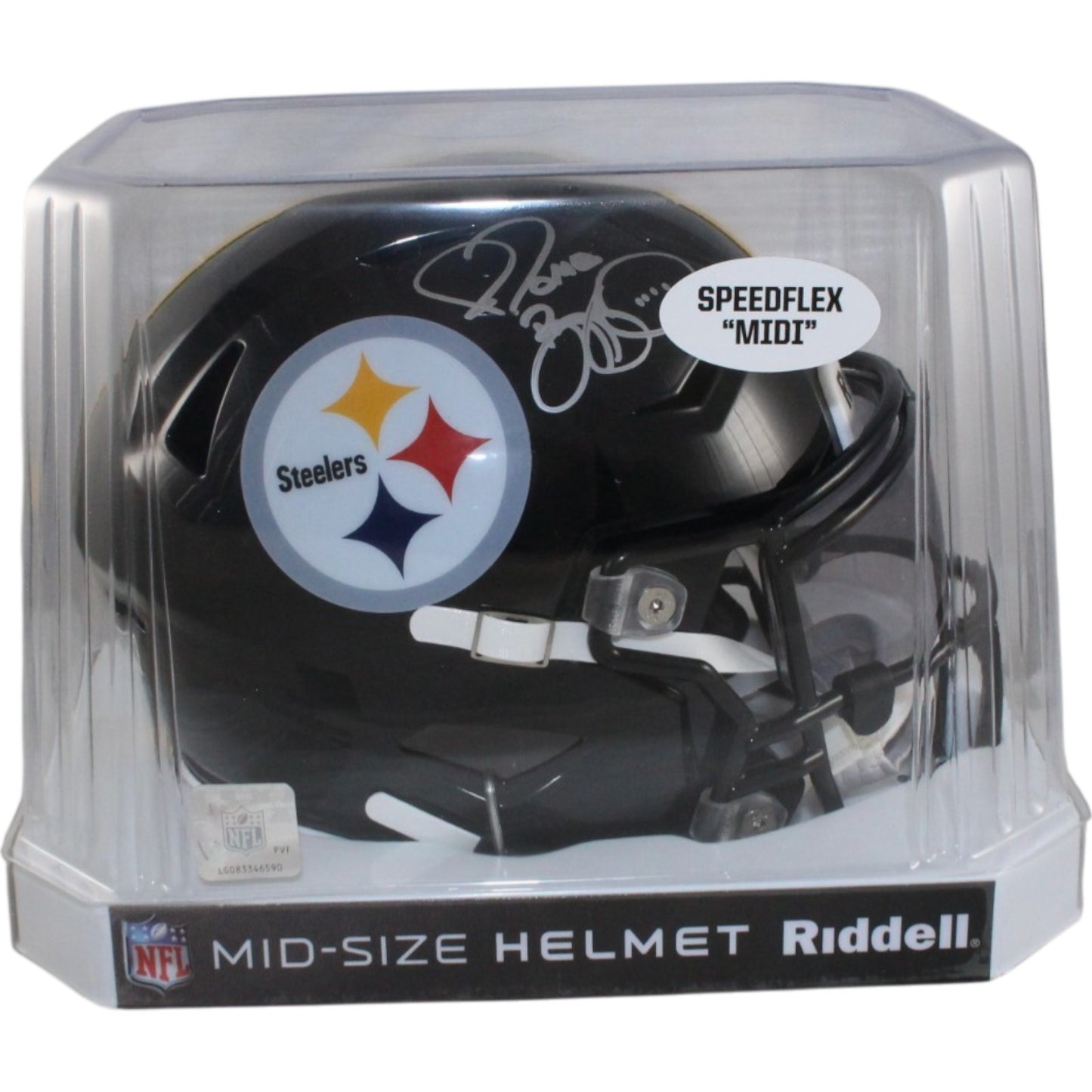Jerome Bettis Autographed Pittsburgh Steelers Mid-Size Midi Helmet