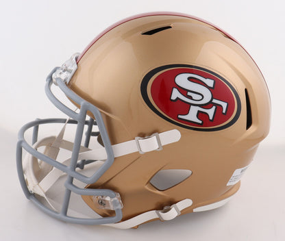 Garrison Hearst Autographed San Francisco 49ers Full Size Replica Helmet
